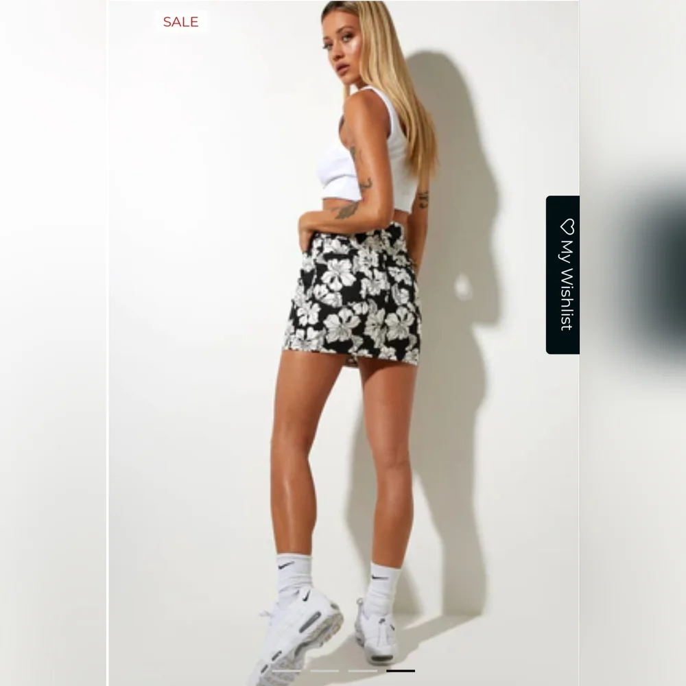 Motel Rocks Floral Skirt